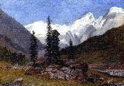 Albert Bierstadt Rocky Mountains oil painting picture wholesale